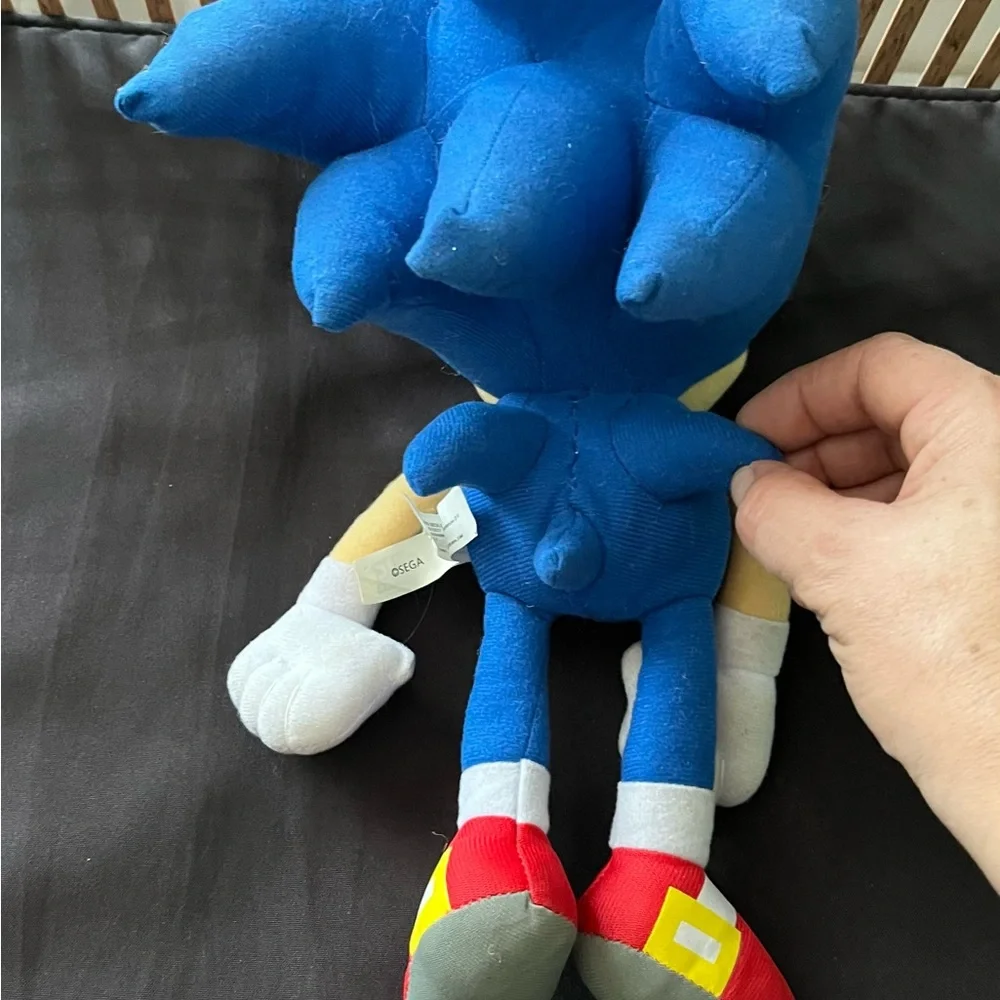 Sonic the Hedgehog Plush Toy - Blue‎ and Red